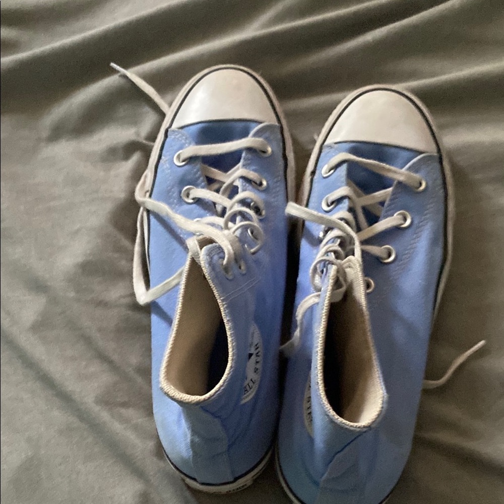 Converse Blue High-Top Sneakers